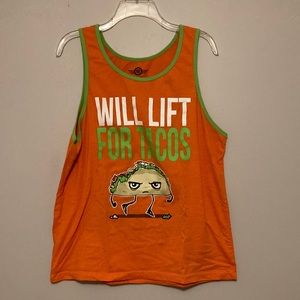 Orange workout Tank